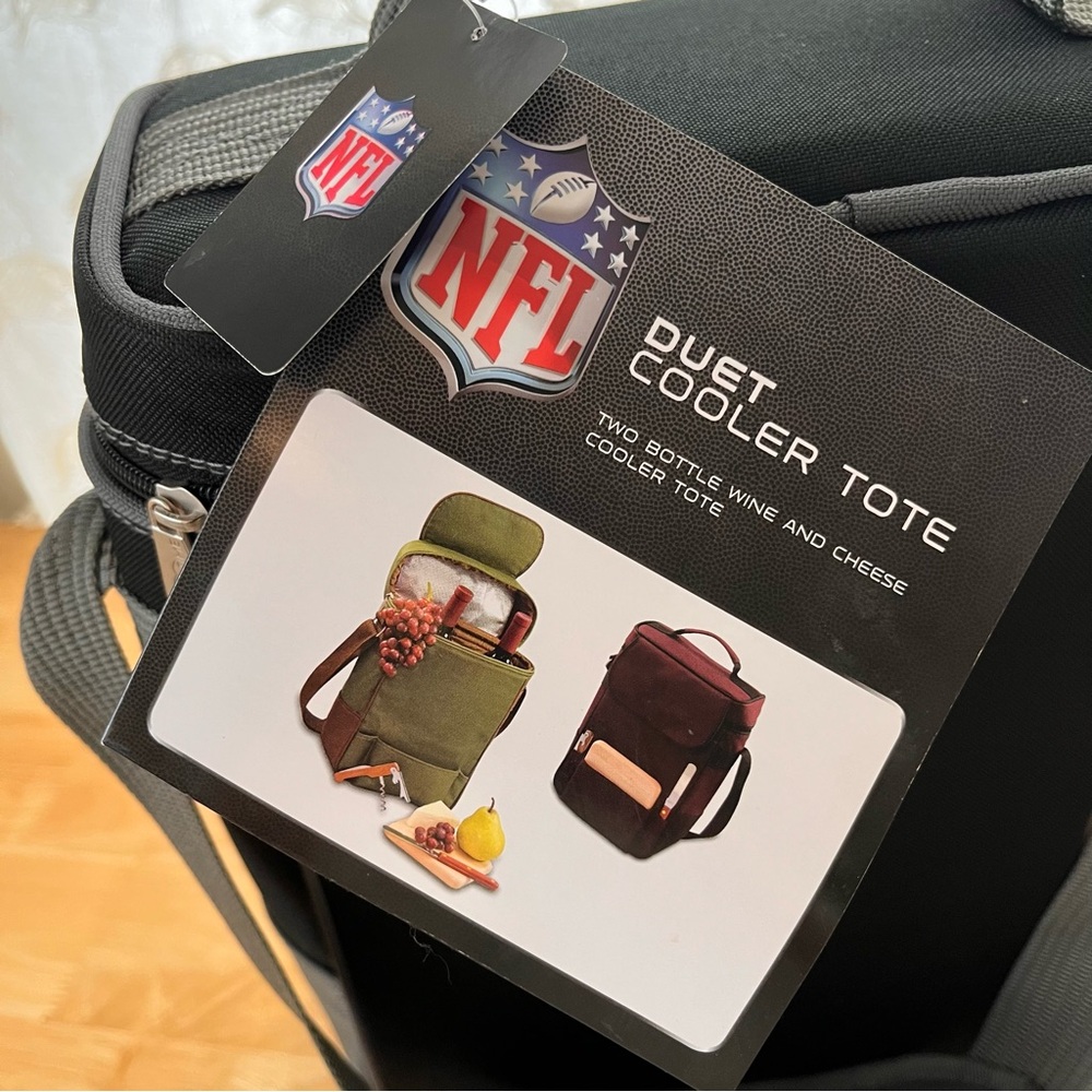 NFL Baltimore RAVENS Duet Wine & Cheese Tote - Picture 14 of 16